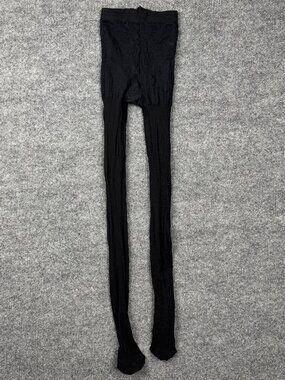 Women’s Sheer Black Tights - Size S/M - No Size Tag - Lightweight & Stretchy